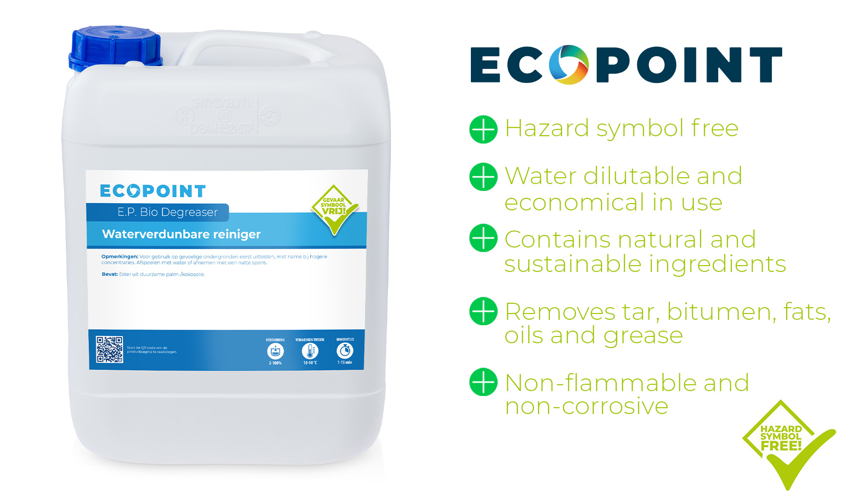 Safely remove oil and grease